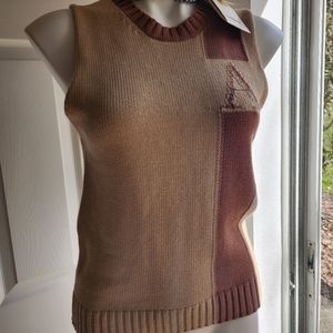 Armani Exchange vintage vest old stock with tags. Large.